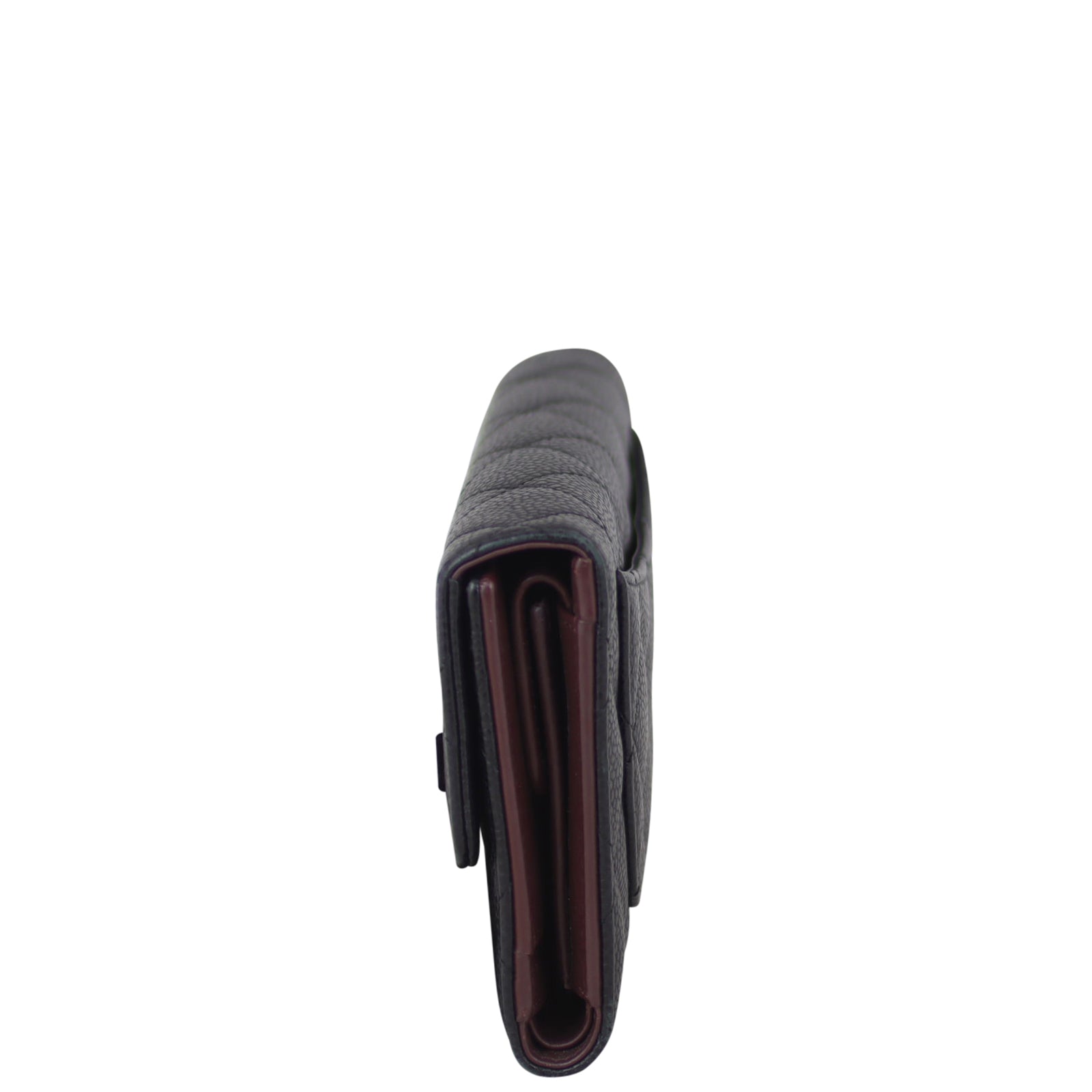 Chanel Classic Flap Tri-fold Wallet Side