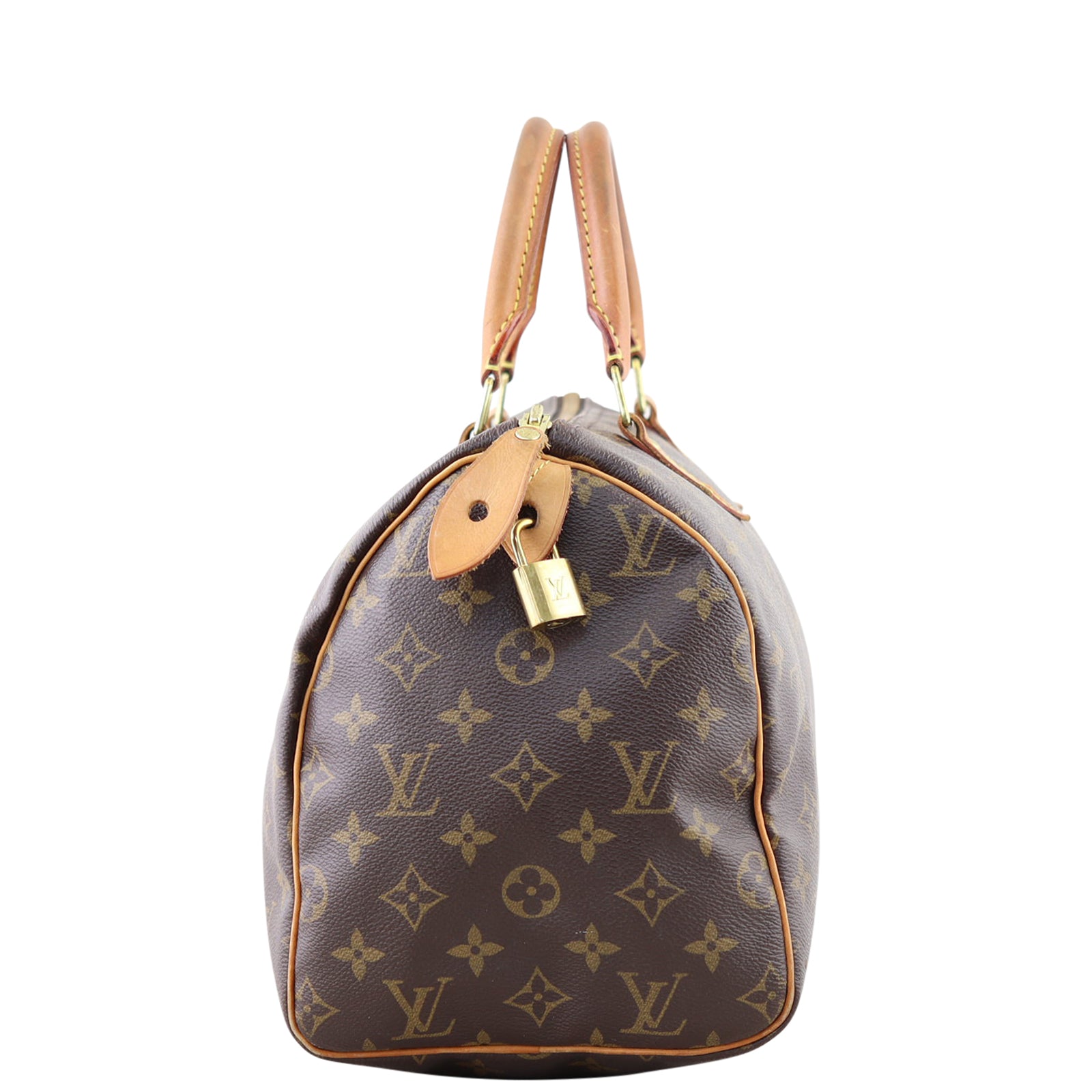 Louis Vuitton Speedy 30 Monogram Side