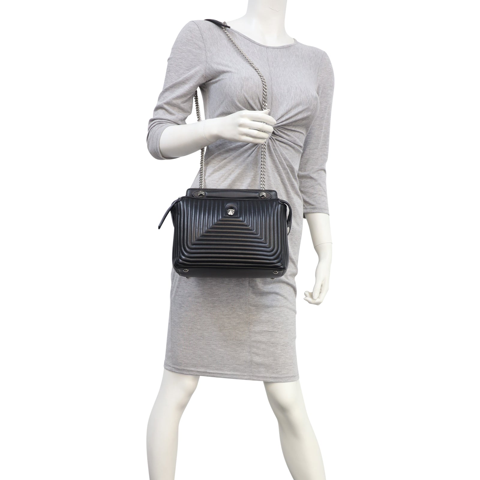 Fendi DotCom Click Satchel Small Mannequin