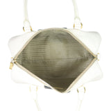 Prada Saffiano Fori Perforated Bowler Whole interior