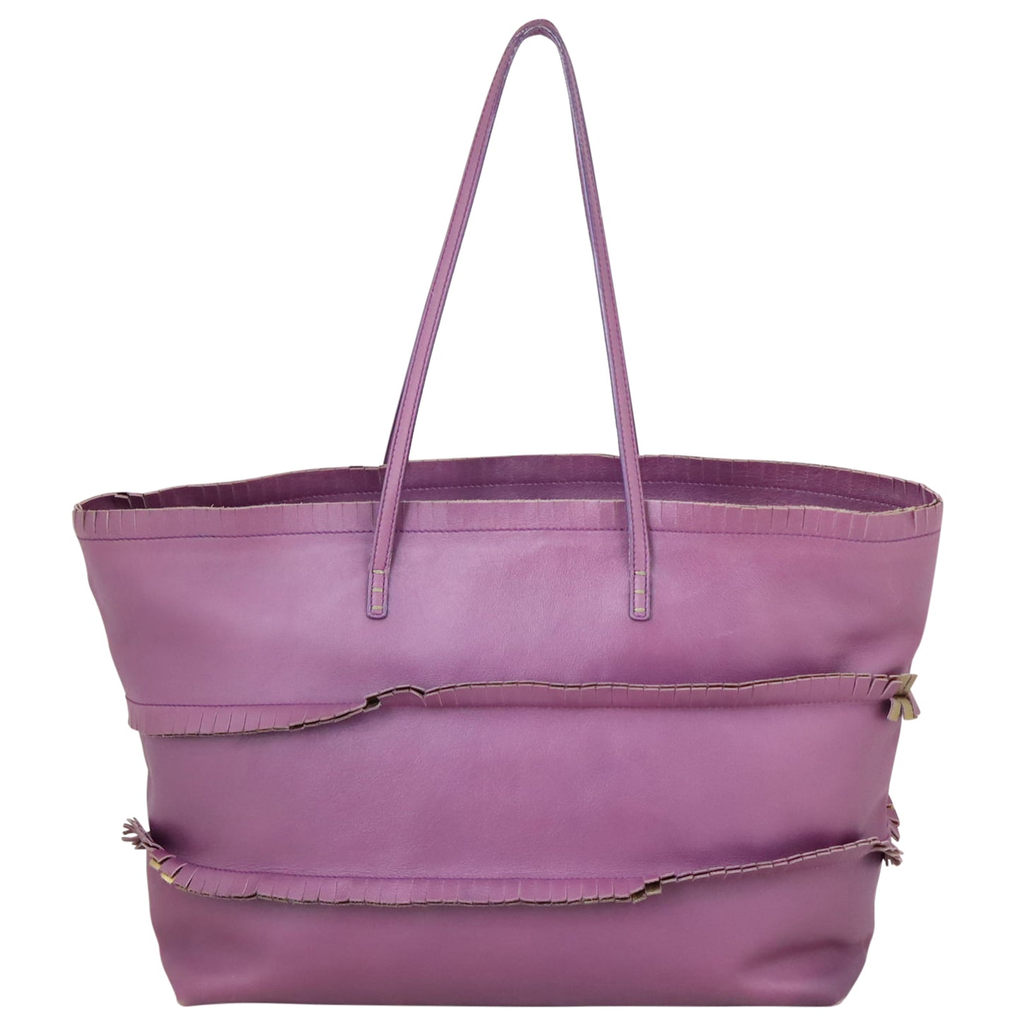 Fendi Ruffle Roll Tote Back