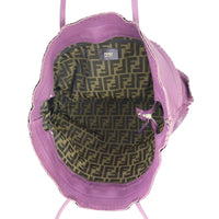 Fendi Ruffle Roll Tote Whole interior