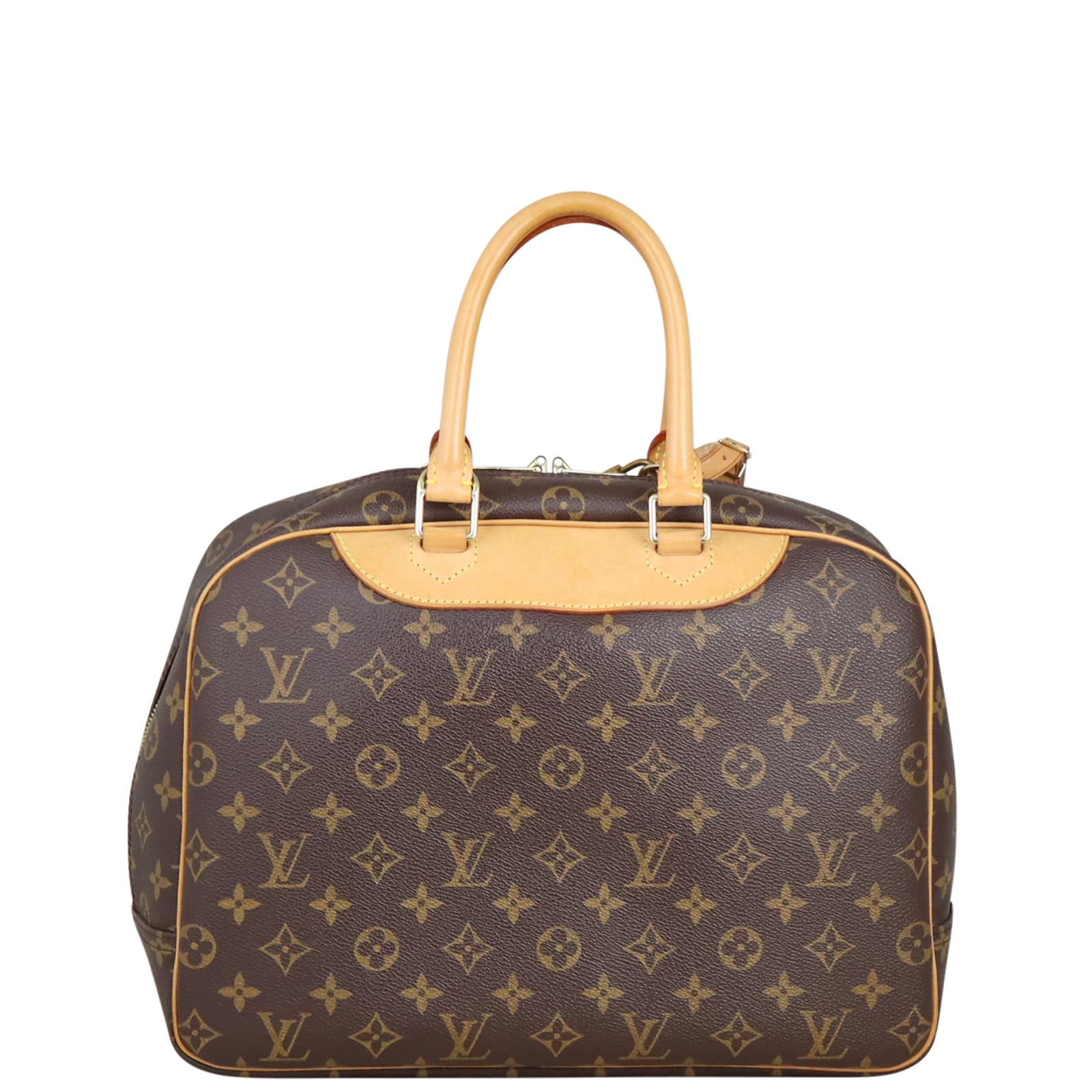 Louis Vuitton Deauville Bowling Vanity Monogram Back