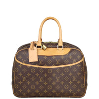 Louis Vuitton Deauville Bowling Vanity Monogram Front