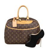 Louis Vuitton Deauville Bowling Vanity Monogram Shoe