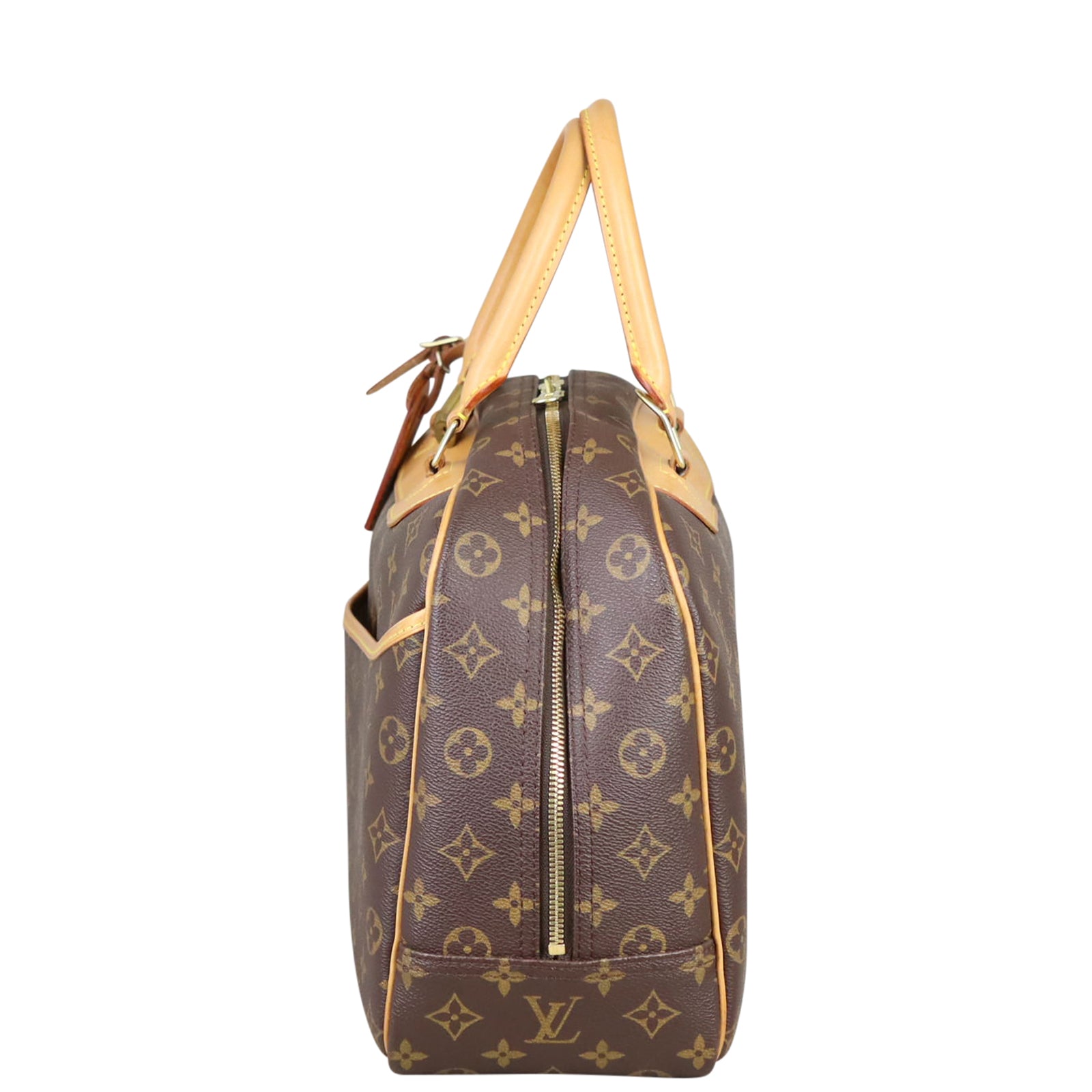 Louis Vuitton Deauville Bowling Vanity Monogram Side