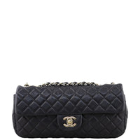 Chanel East West Valentine Flap Bag Front
