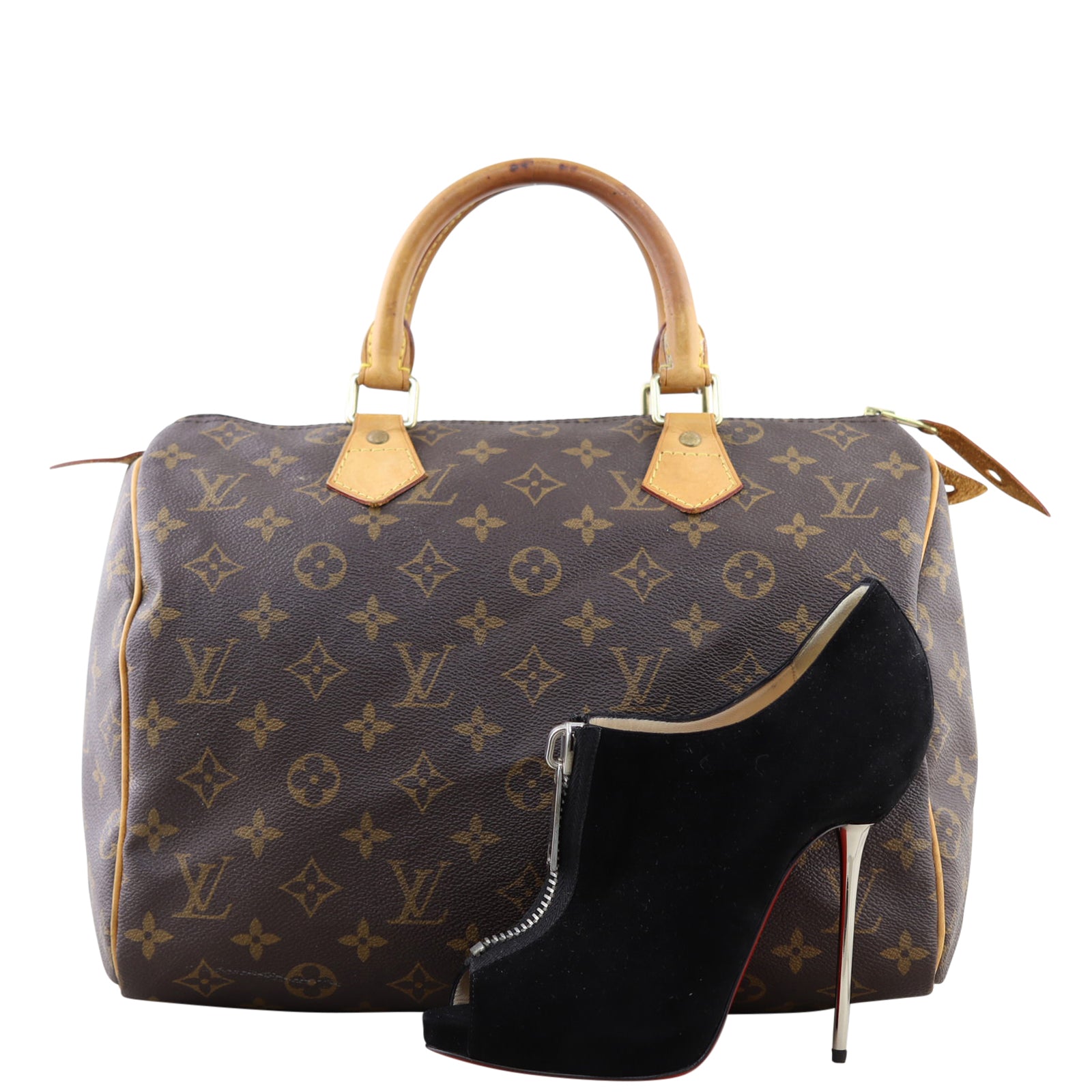 Louis Vuitton Speedy 25 Monogram Shoe