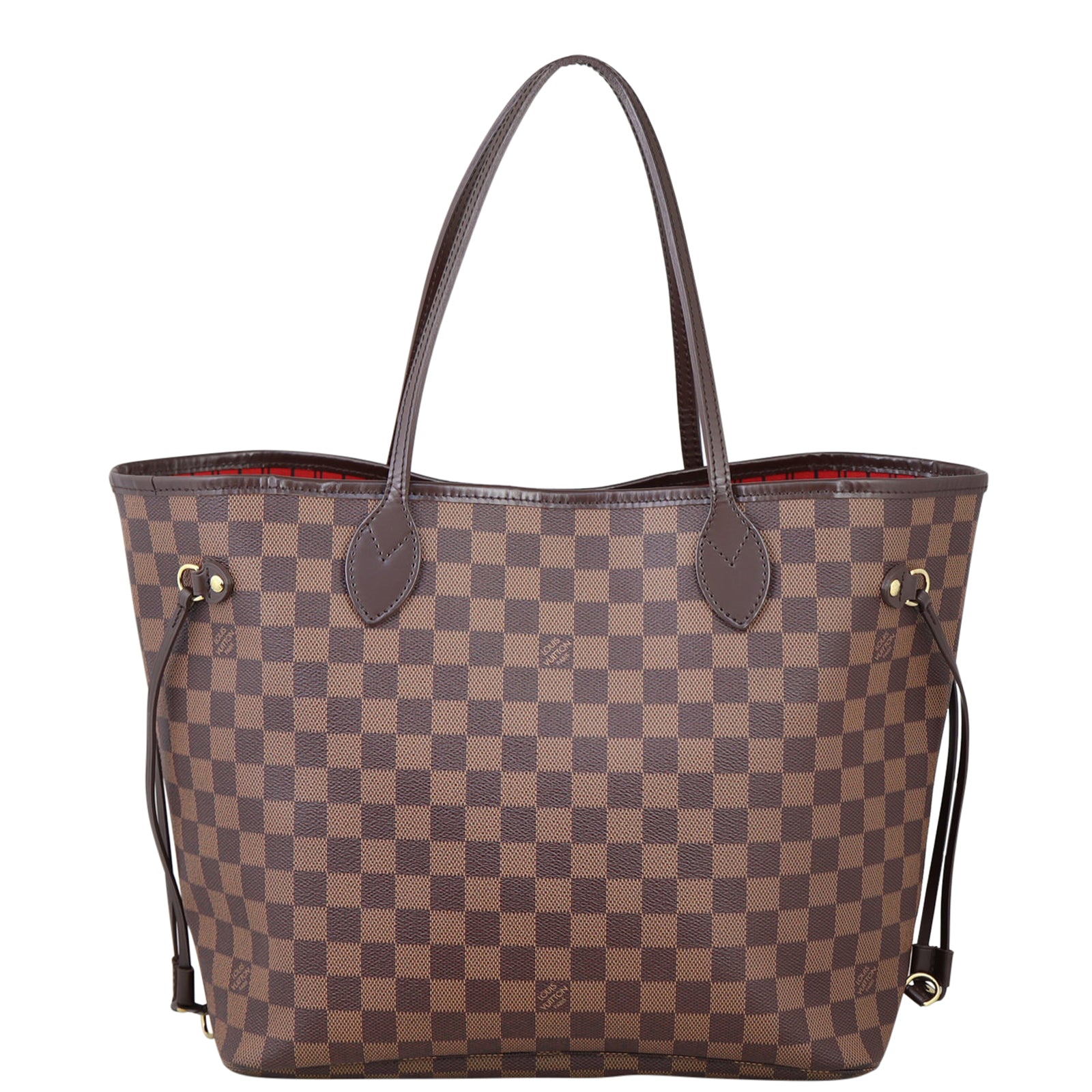 Louis Vuitton Neverfull MM Damier Ebene Back