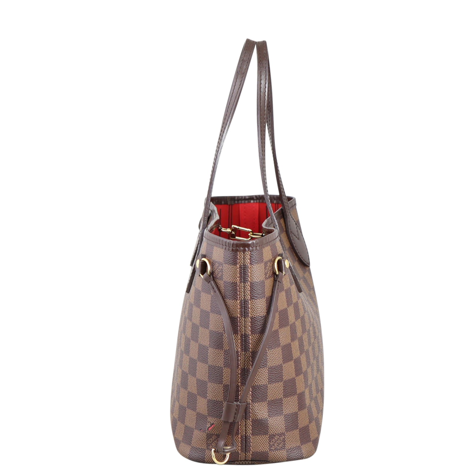 Louis Vuitton Neverfull PM Damier Ebene Side