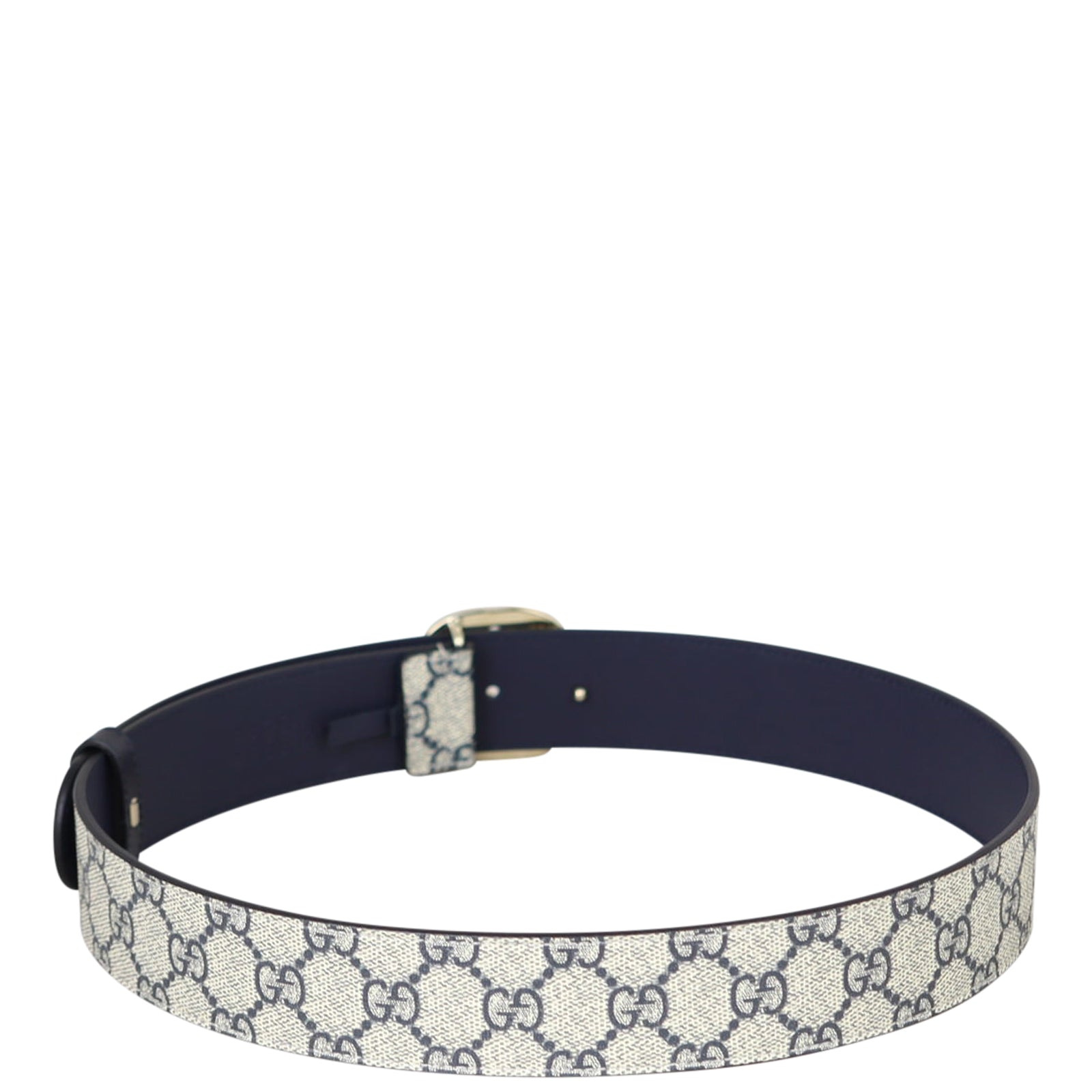 Gucci GG Supreme G Buckle Belt Back