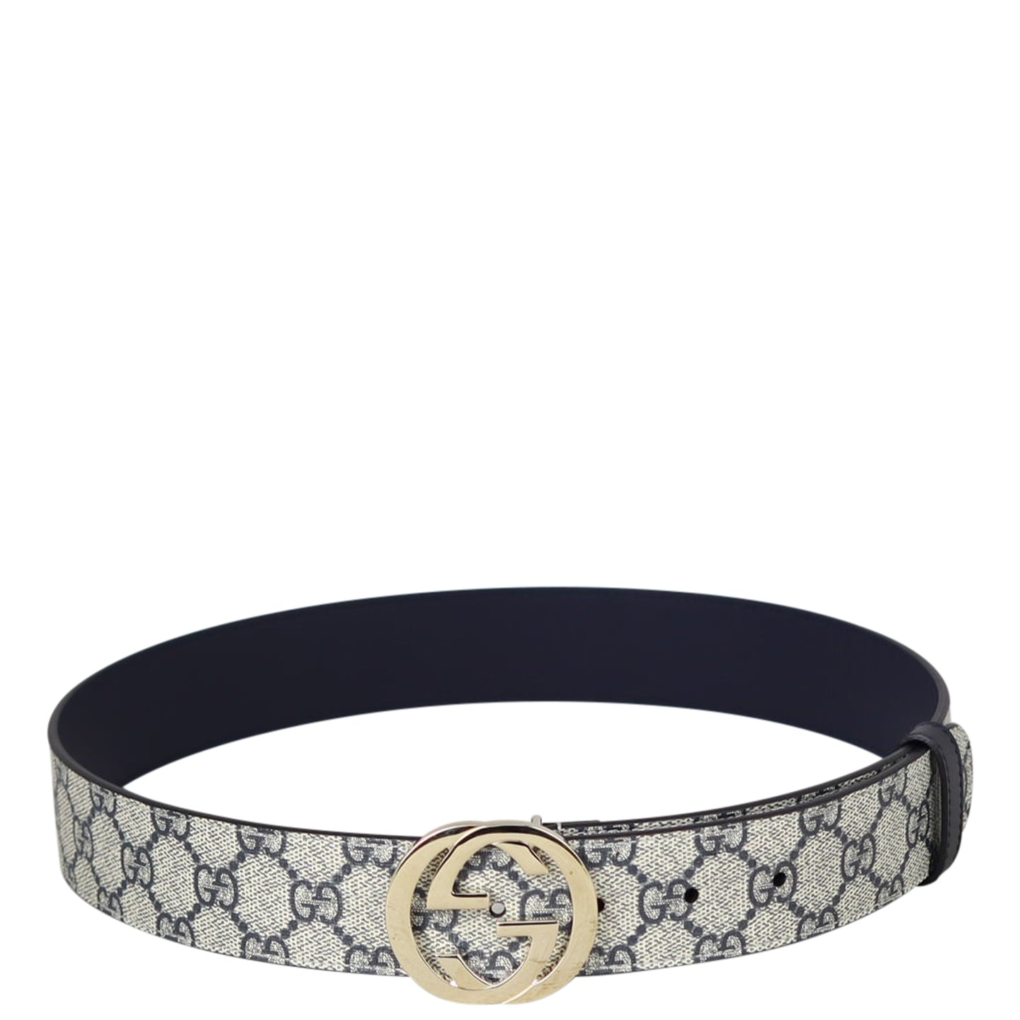 Gucci GG Supreme G Buckle Belt Front