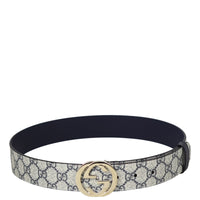 Gucci GG Supreme G Buckle Belt Front