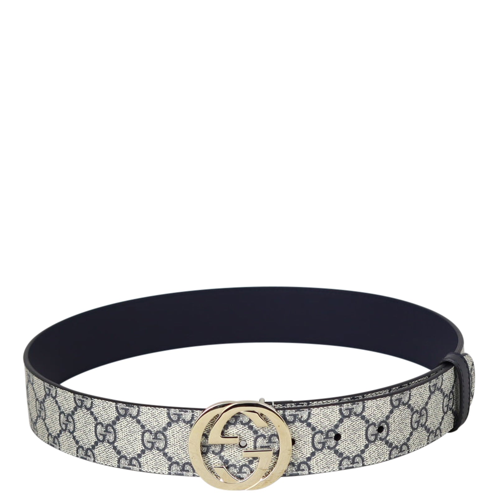 Gucci GG Supreme G Buckle Belt Front