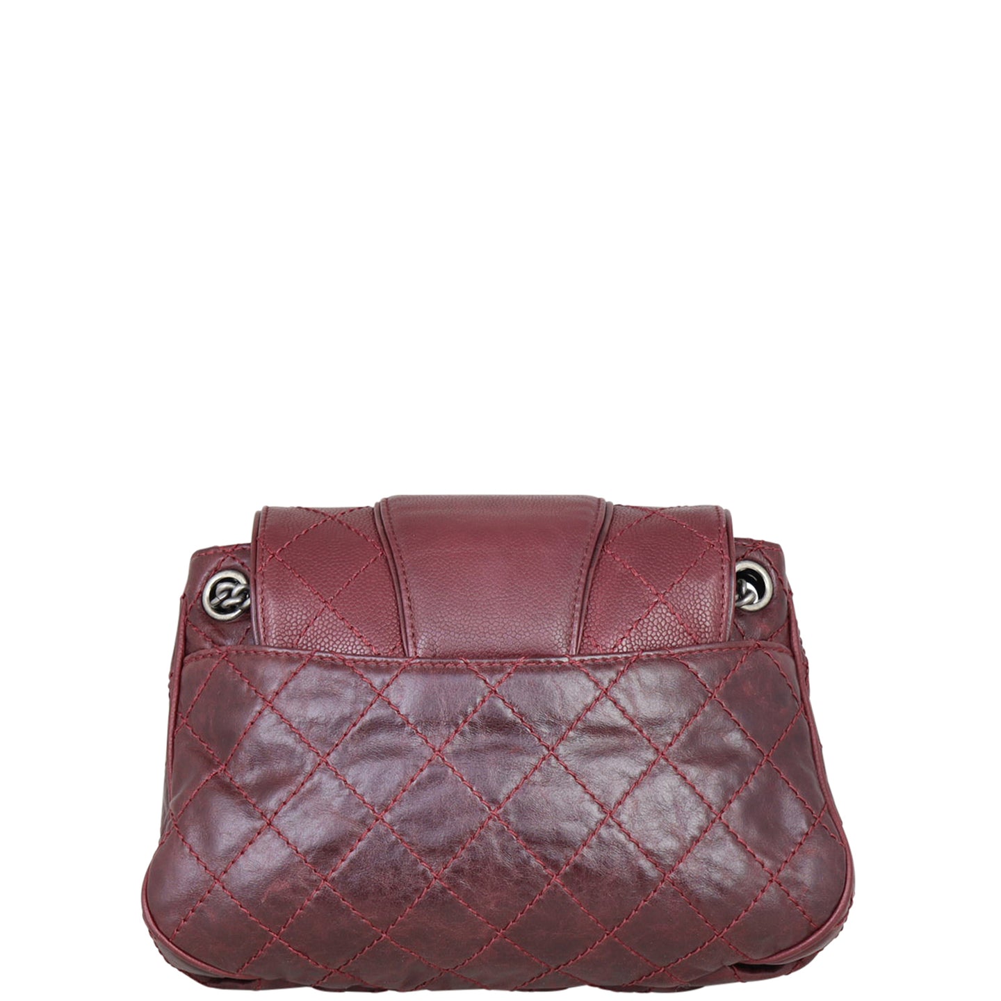 Chanel Bubble Graphic Messenger Medium Back