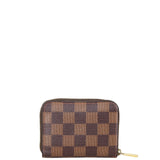 Louis Vuitton Zippy Coin Purse Damier Ebene Back