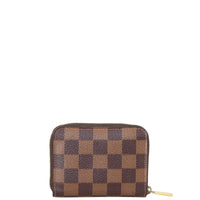 Louis Vuitton Zippy Coin Purse Damier Ebene Back