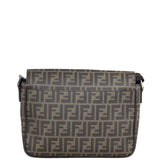 Fendi Zucca Messenger Bag Back