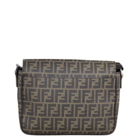 Fendi Zucca Messenger Bag Back