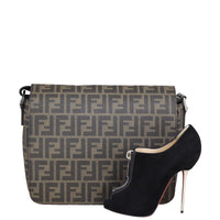Fendi Zucca Messenger Bag Shoe