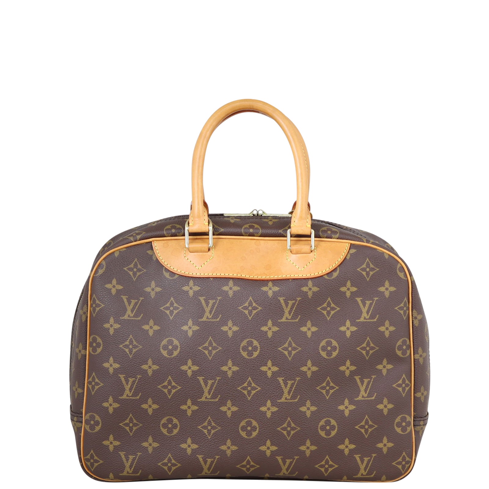 Louis Vuitton Deauville Bowling Vanity Monogram Back