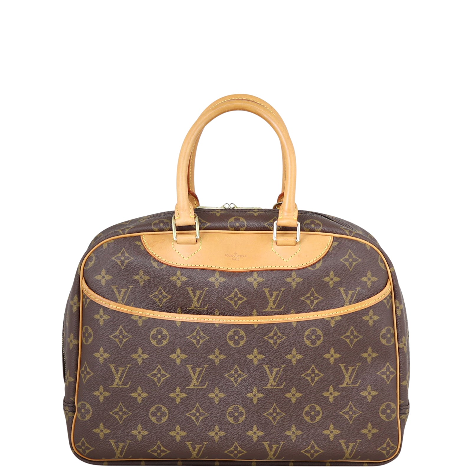 Louis Vuitton Deauville Bowling Vanity Monogram Front