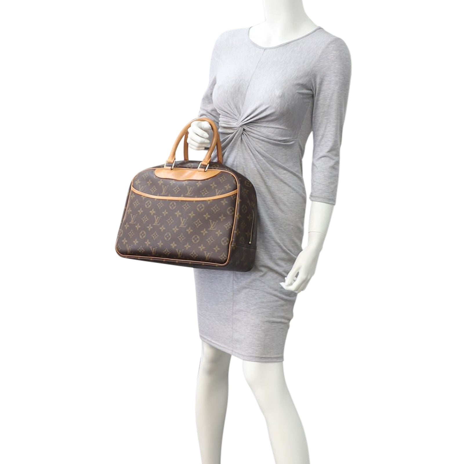Louis Vuitton Deauville Bowling Vanity Monogram Mannequin