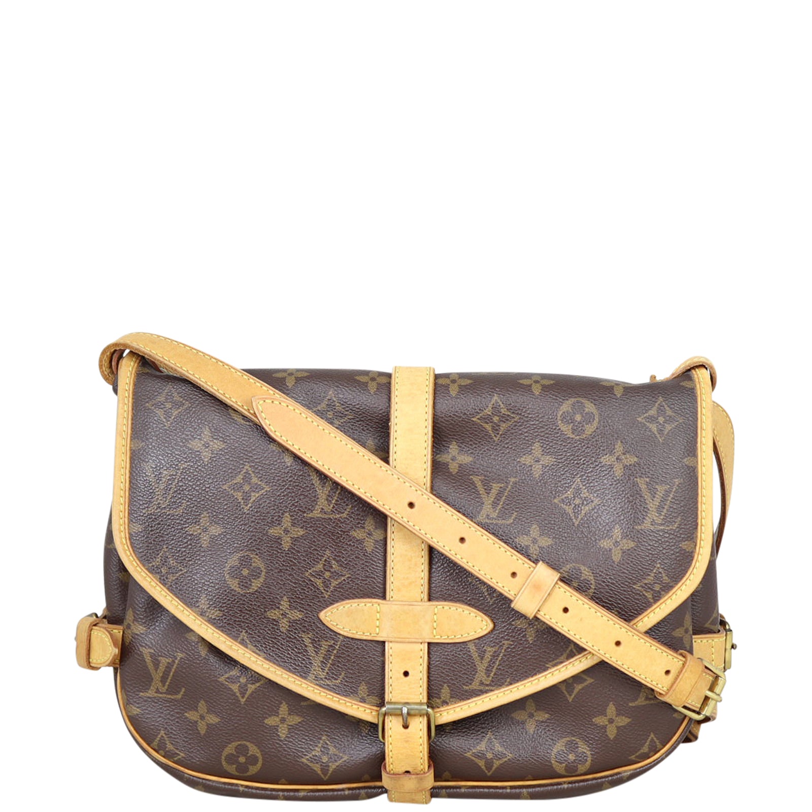Louis Vuitton Saumur 30 Monogram Front