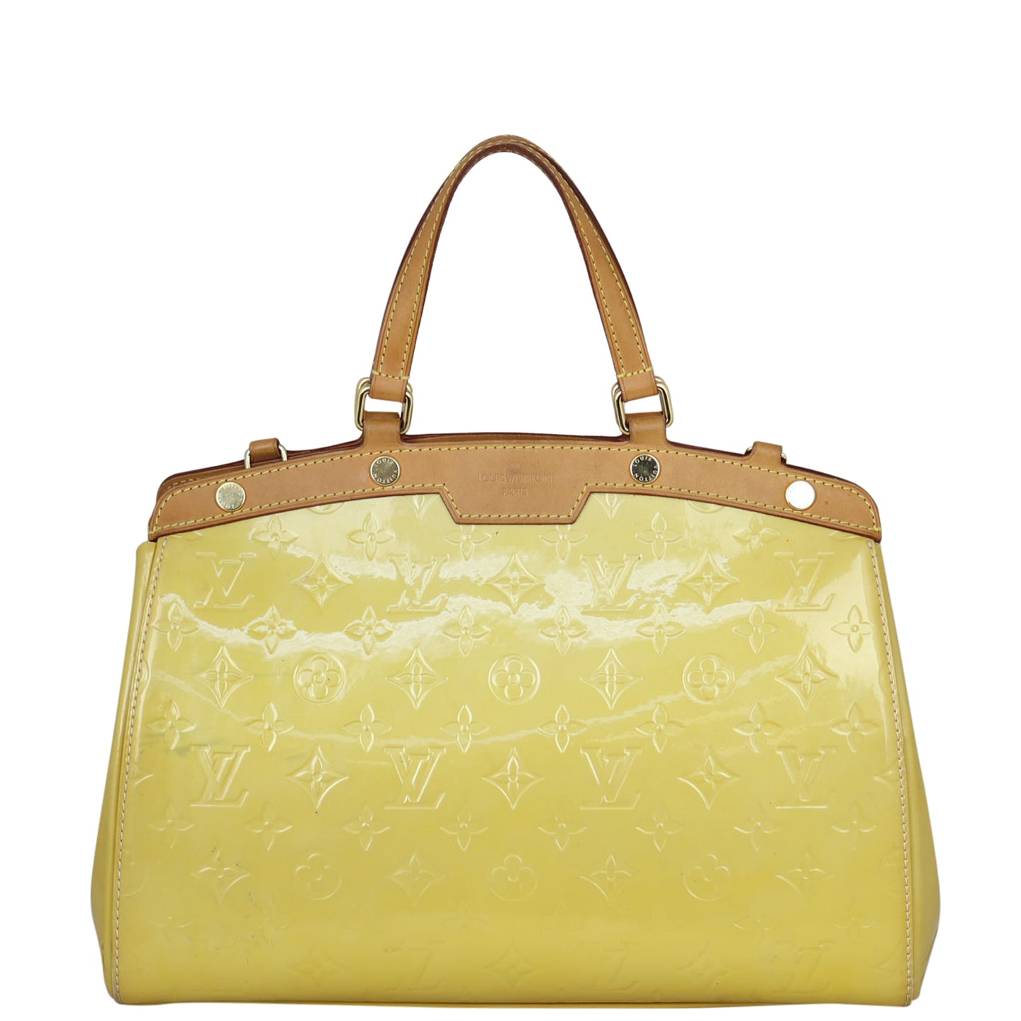 Louis Vuitton Brea MM Monogram Vernis Front