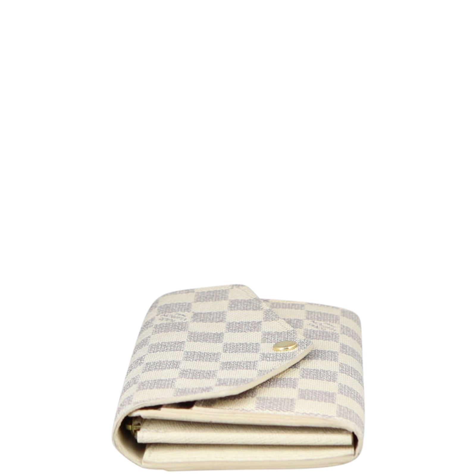 Louis Vuitton Sarah Wallet Damier Azur Side