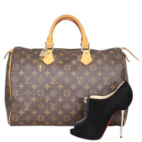 Louis Vuitton Speedy 30 Monogram Shoe