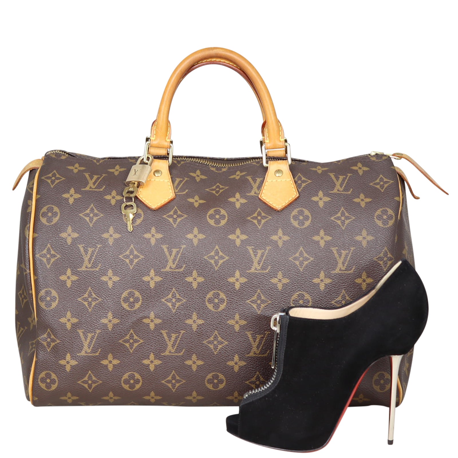 Louis Vuitton Speedy 30 Monogram Shoe
