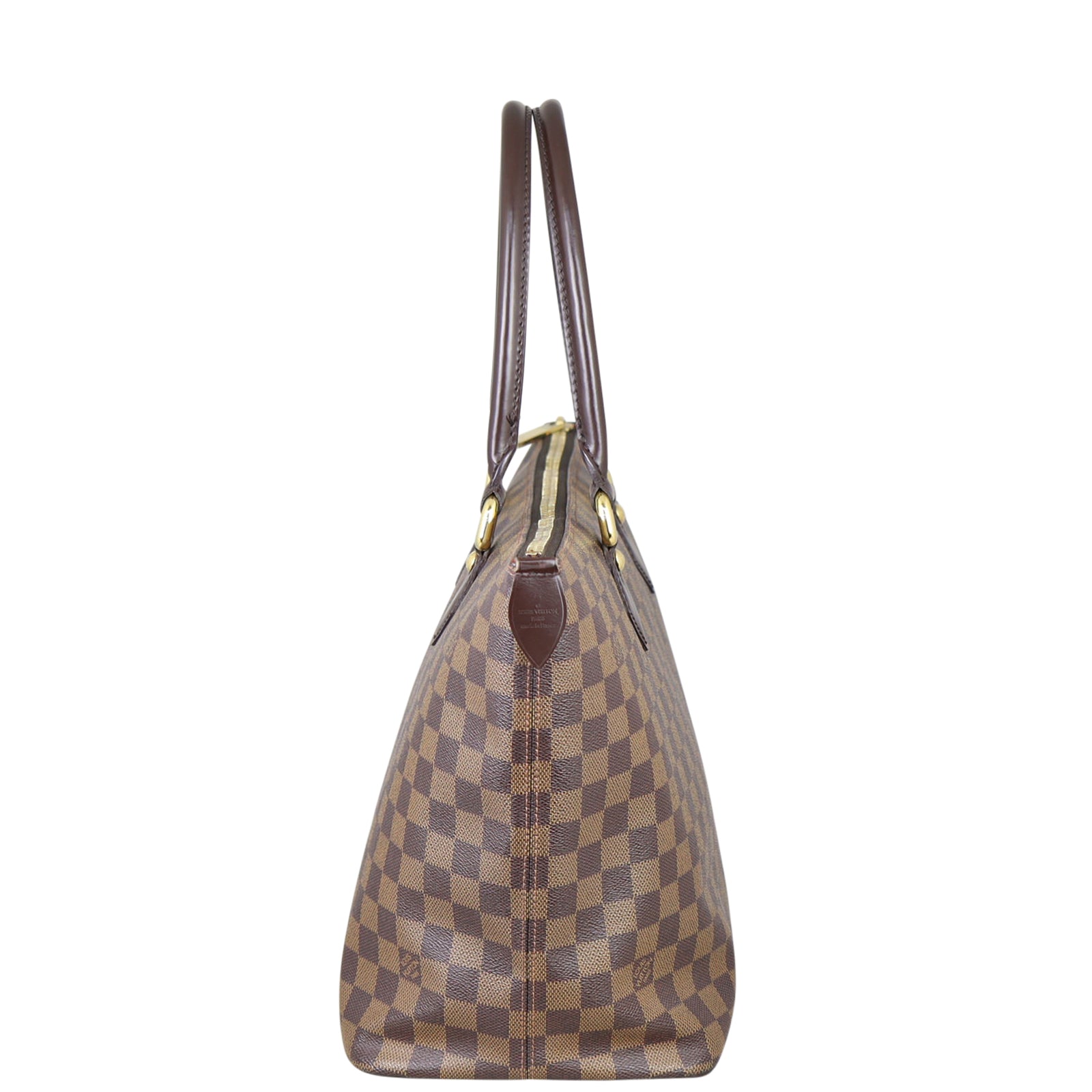 Louis Vuitton Saleya MM Damier Ebene Side