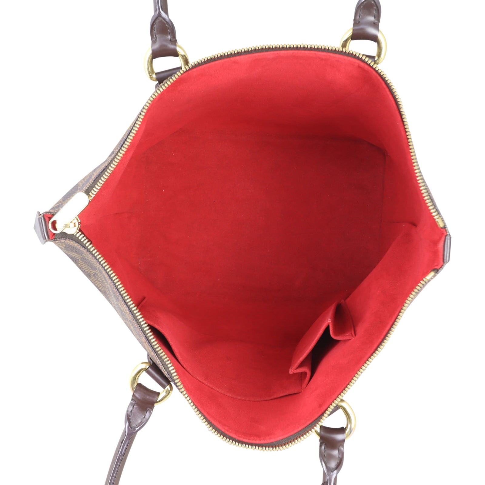 Louis Vuitton Saleya MM Damier Ebene Whole interior