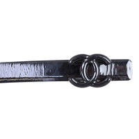 Chanel CC Patent Belt Side