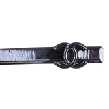 Chanel CC Patent Belt