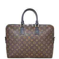 Louis Vuitton Porte-Documents Jour Monogram Macassar Front
