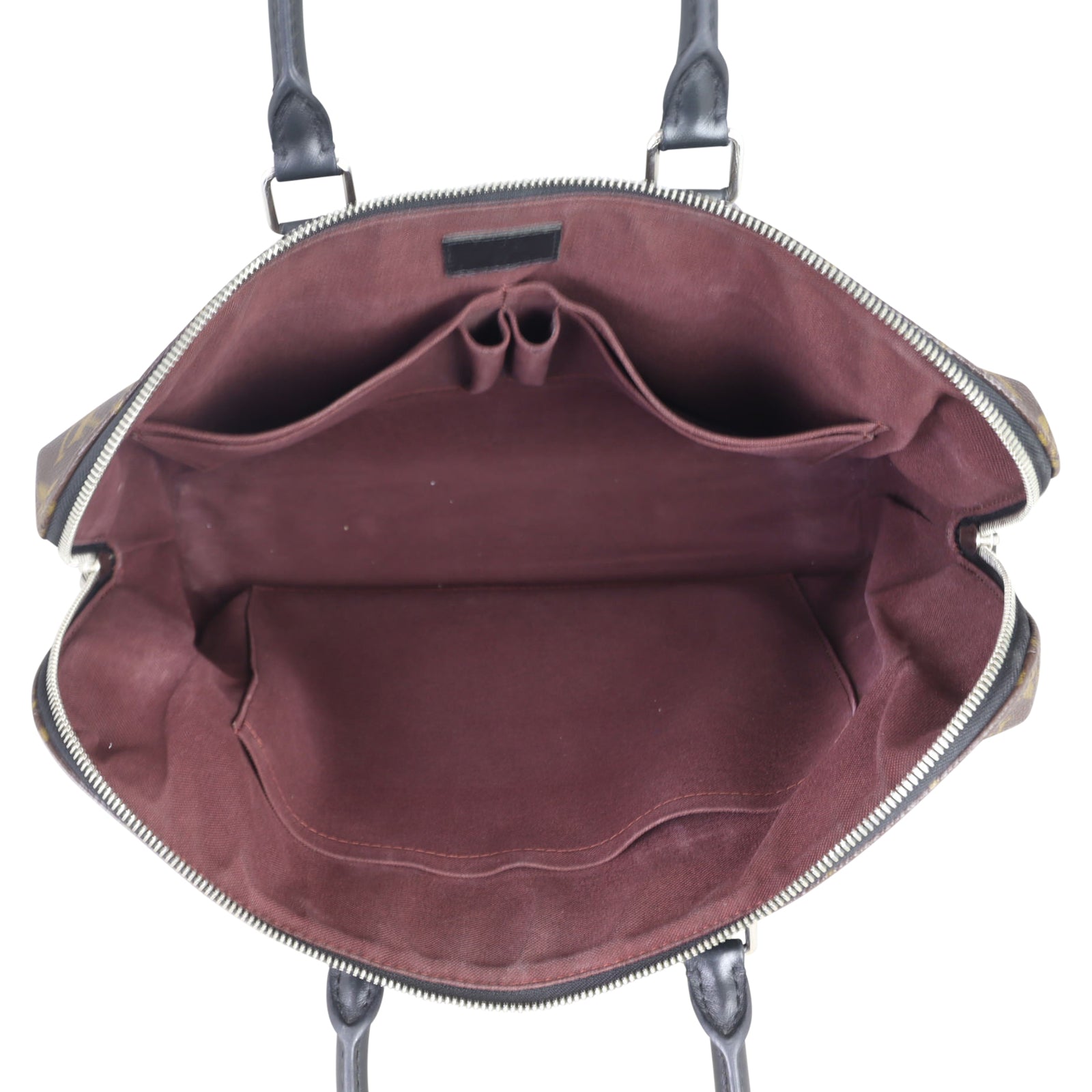 Louis Vuitton Porte-Documents Jour Monogram Macassar Whole interior