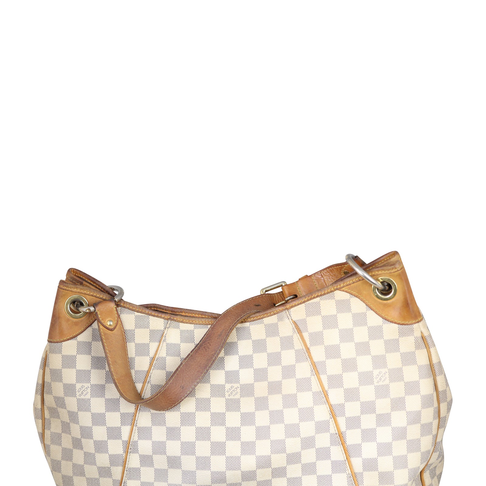 Louis Vuitton Galliera GM Damier Azur Corner
