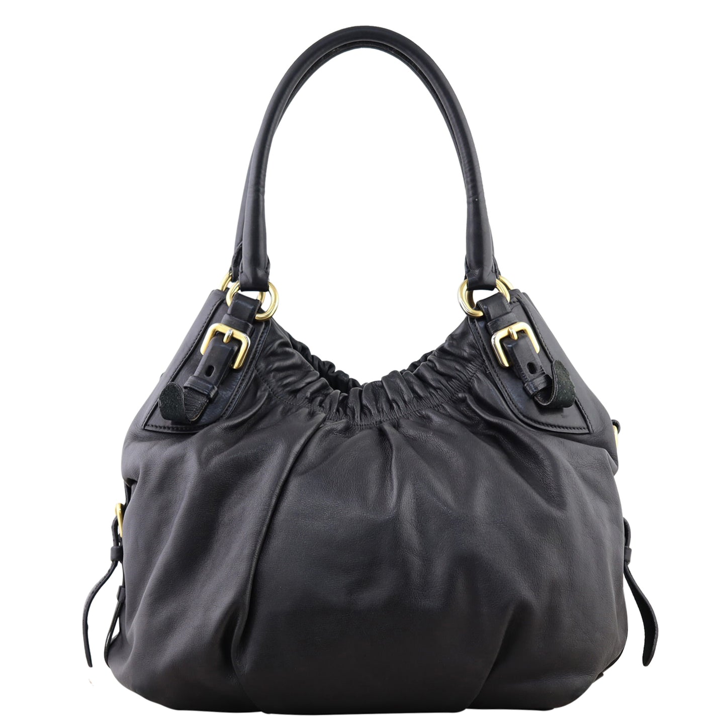 Prada Nappa Shoulder Bag Back