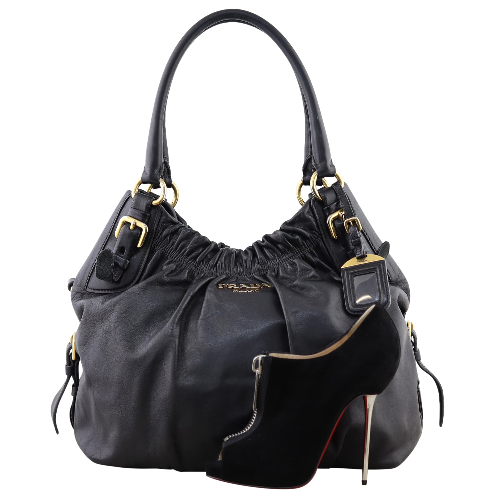 Prada Nappa Shoulder Bag Shoe