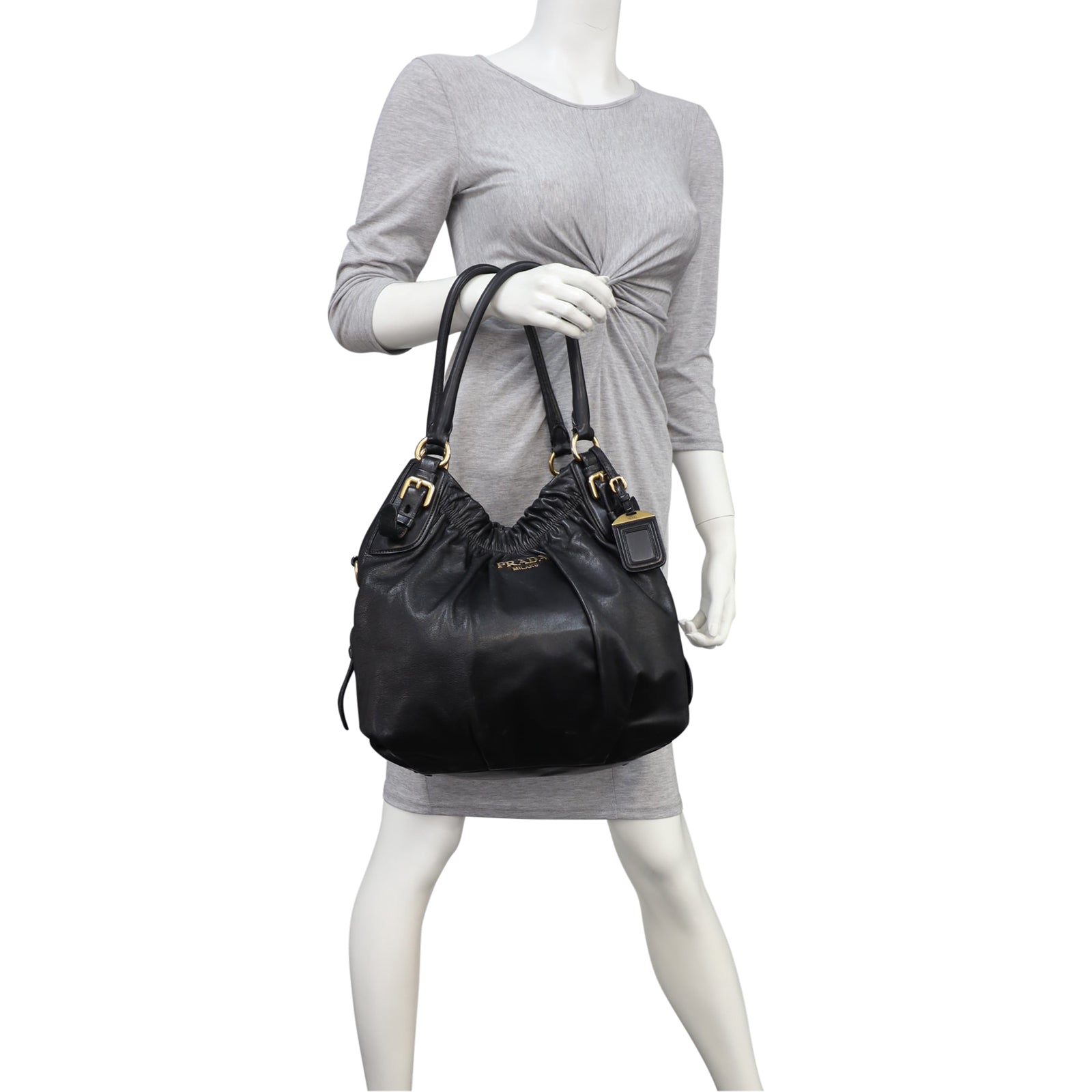 Prada Nappa Shoulder Bag Mannequin