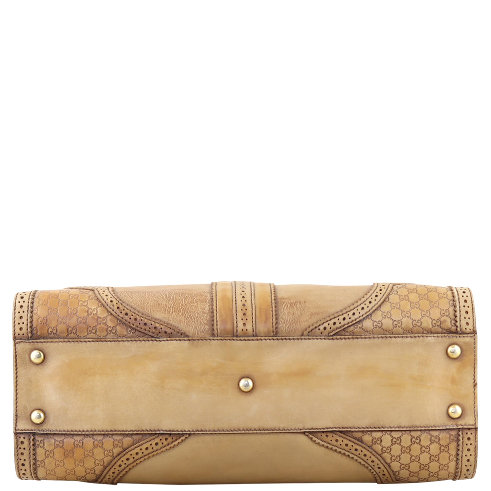 Gucci Duilio Brogue Hobo Base