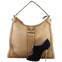 Gucci Duilio Brogue Hobo Shoe