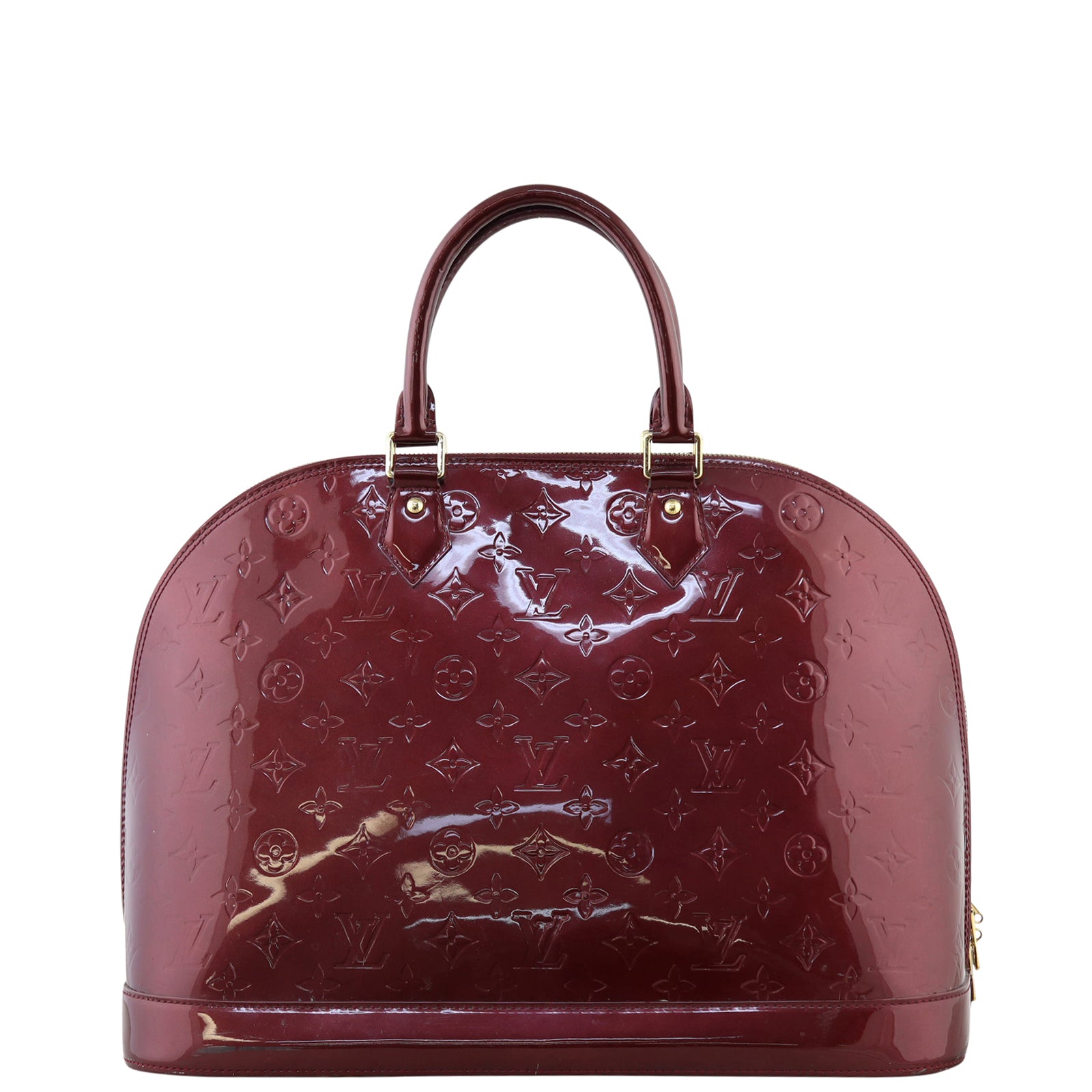 Louis Vuitton Alma GM Monogram Vernis Back