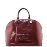 Louis Vuitton Alma GM Monogram Vernis Front