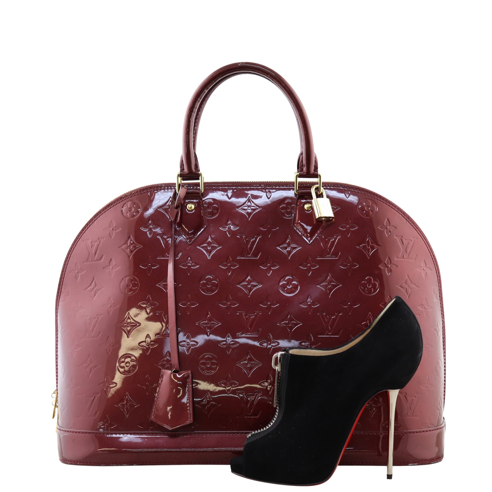 Louis Vuitton Alma GM Monogram Vernis Shoe