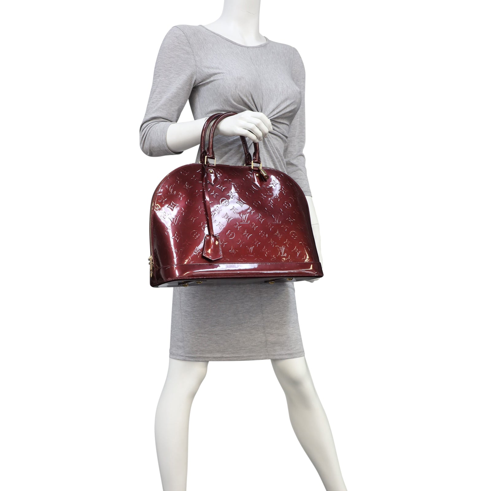 Louis Vuitton Alma GM Monogram Vernis Mannequin