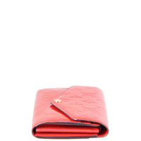 Louis Vuitton Sarah Wallet Monogram Vernis Side