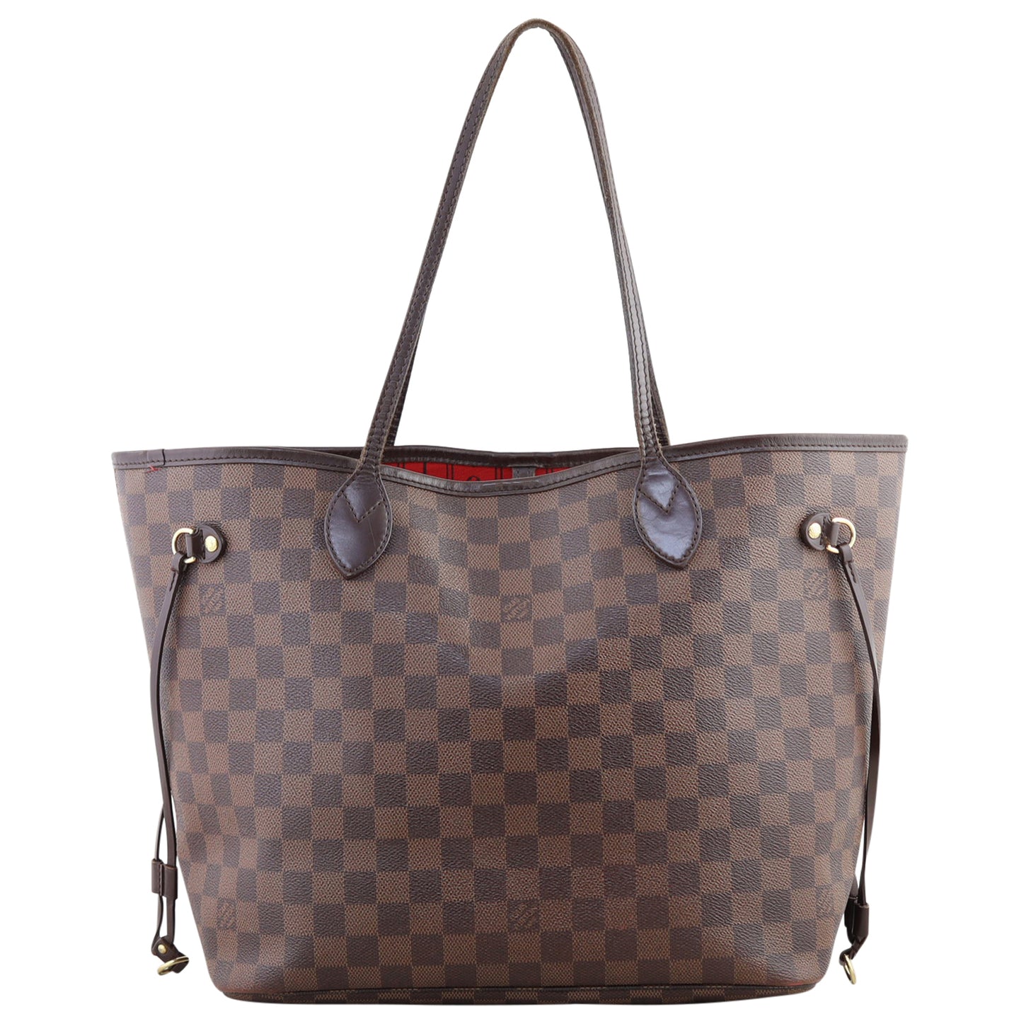 Louis Vuitton Neverfull MM Damier Ebene Front